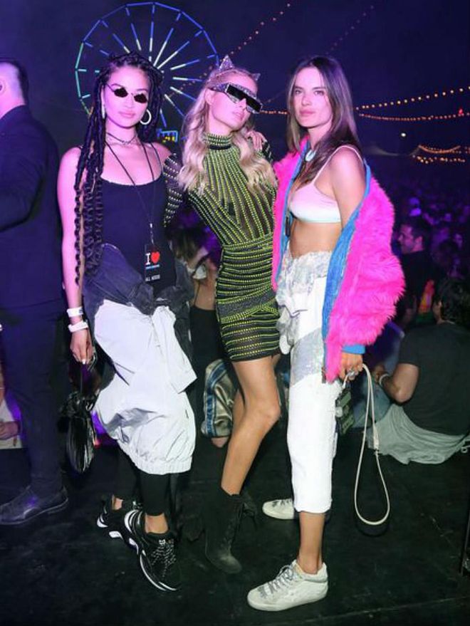 Attending the Levi's Neon Carnival with Bondi Sands and POKÉMON: Detective Pikachu on April 13, 2019. Photo: Getty 