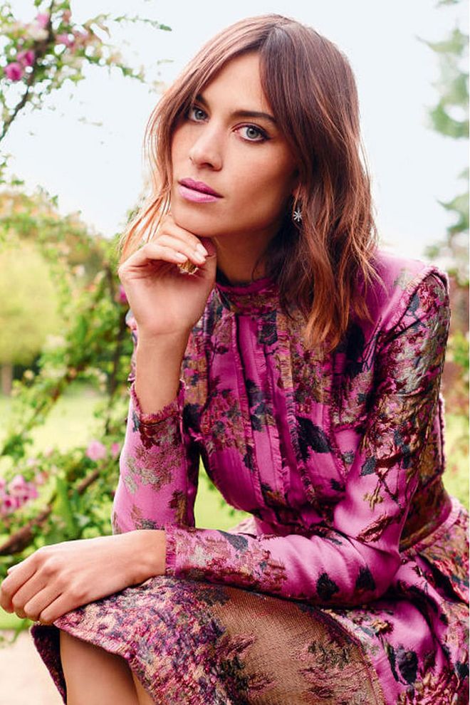 Alexa Chung is more well known for her haircut rather than its colour, but those who want a chic ombre look should take note.

Photo: David Slijper For Harper's Bazaar Uk