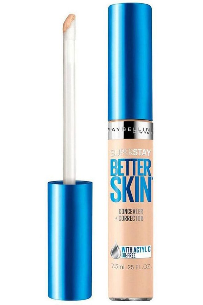 This creamy formula lasts all day (even on oily skin types) and contains antioxidants that gradually fade spots over time. Photo: Maybelline 