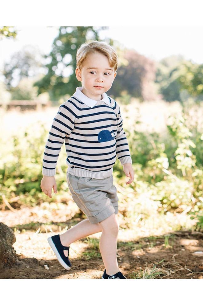 He's currently the third in line for the British throne, following his grandfather, Prince Charles and his father, Prince William. Photo: Instagram 