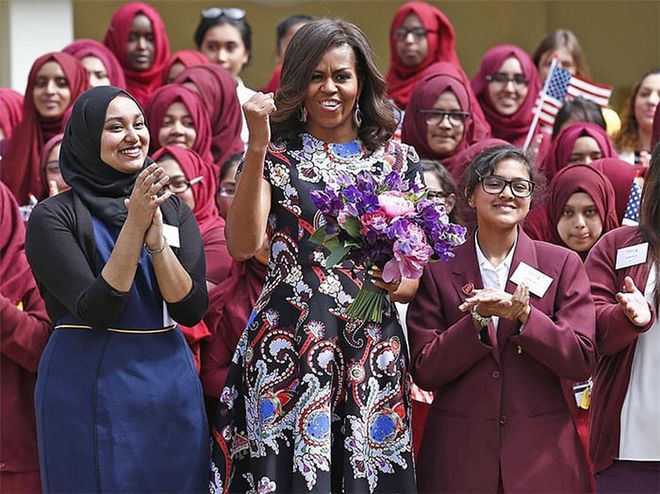 The former first lady opens up about her "passionate commitment to empowering girls around the world through education."