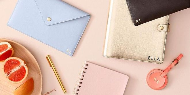 Looking for stationery for the organised friend? kikki.K is the place to go. From diaries, planners, luggage tags, coin purses and the list goes on—all of which are monogrammable. The personalisation service is available at all kikki.K stores and can be done on the spot. Initials can be monogrammed in gold, silver, rose gold and blind emboss. Prices start from $19.90 for three letters to $24.90 for more than three letters.
Photo: mikuta.nu