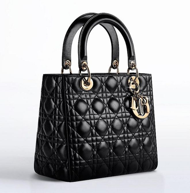 The Lady Dior bag was originally released in 1994 as the 'Chouchou', meaning 'favourite'. The next year the First Lady of France, Madame Bernadette Chirac, gave Lady Diana, Princess of Wales, this design from Dior and it quickly became one of the most famous bags of the era. Princess Diana was rarely seen without the bag, which subsequently gained the moniker the 'Lady D' or 'Lady Di'. In 1996, Dior renamed the accessory the Lady Dior, in tribute to the Princess. Lady Dior bag, from £2,050, Dior