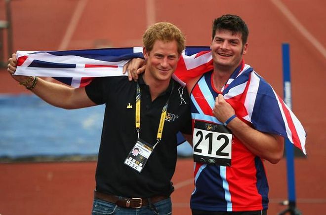 More than a spare. Prince Harry launched the first-ever Invictus Games in March after being inspired by a British team of injured troops competing at the U.S. Warrior Games the previous year. “We want to try to get as many of these servicemen and women back into society,” he said. “Why wouldn’t you do that?”

Photo: Paul Thomas / Getty