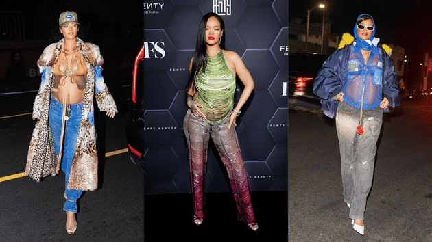 The Sheer Joy Of Rihanna's Maternity Style