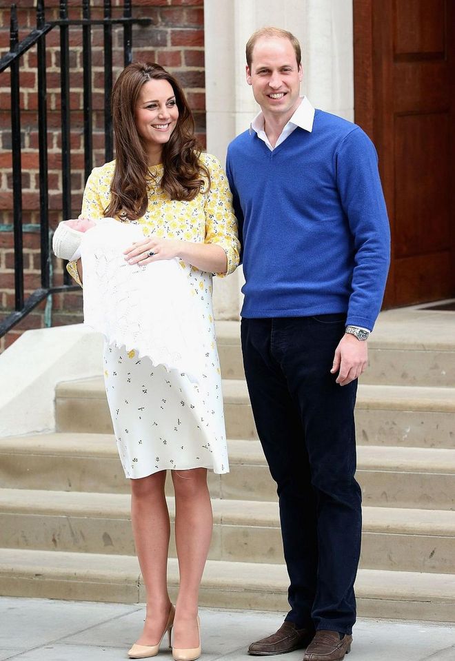 Some theorists and gossip magazines claim that Kate must have used a surrogate, because she looked too good leaving the hospital to have just delivered a baby herself. Photo: Getty