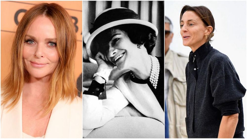 From left: Stella McCartney, Coco Chanel and Phoebe Philo (Photos: Getty Images)