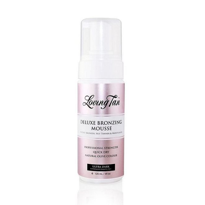 Why we love it: This self-tanner brand from Australia achieved cult status amongst beauty gurus and is loved by everyone who wants to cheat a "vacation tan" any day of the year. The mousse imparts a deep and rich tan that is non-streaky and lasts. Prepare to go a few shades darker with this one. Everyone will be asking you how your beach vacay went.  Photo: Loving Tan