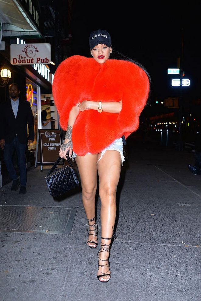 Though her IG handle is @BADgalriri, her sense of style is anything but. As one of the rare few style chameleons, Rihanna seals her status as a style icon by injecting look after look with her own flavour. (Photo: Getty) 