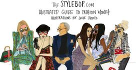 Your Illustrated Guide To Fashion Month
