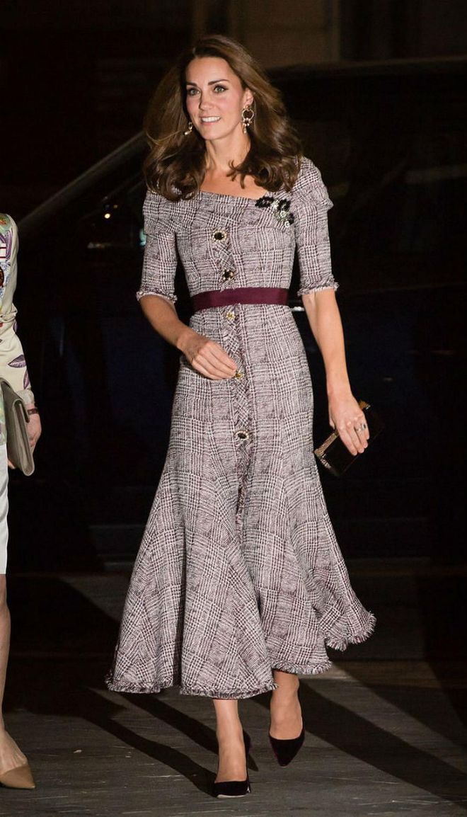 Kate Middleton attends V&A In October