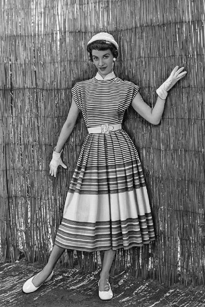 A German model in a summer outfit.

Photo: Getty