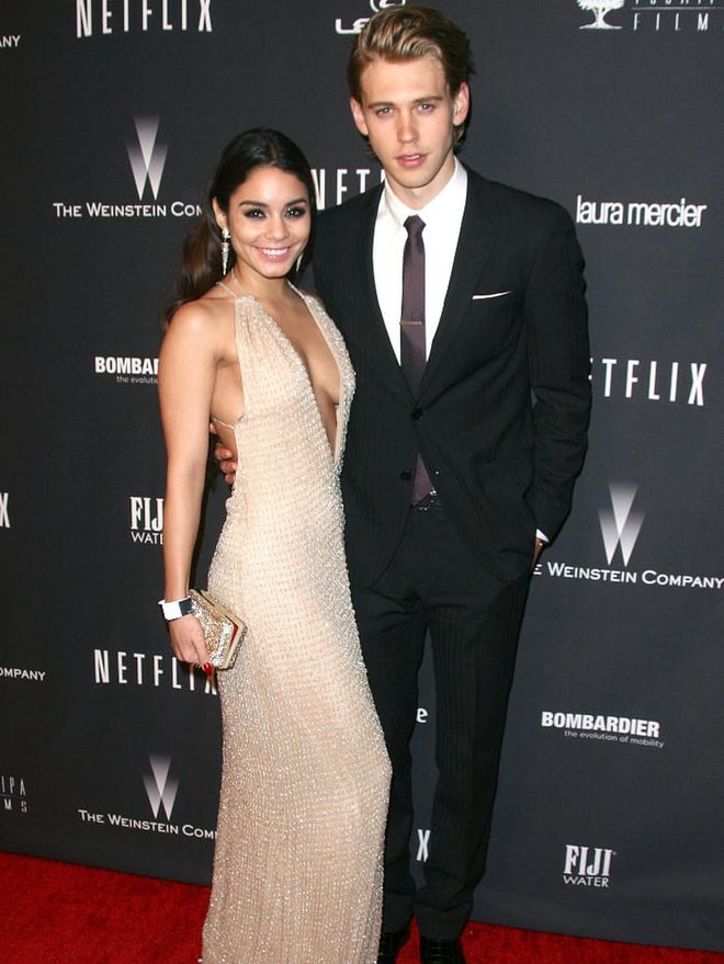 Vanessa Hudges and Austin Butler have called it quits after nearly nine years together. It was reported that the two chose to amicably end their romance after scheduling conflicts and long-distance issues. Austin Butler and Vanessa Hudgens reportedly met on the set of "High School Musical" in 2005, though Butler was not in the film. Hudgens had just begun dating Zac Effon at that time.
