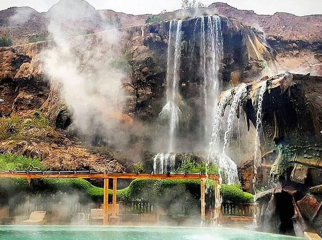 Not too far from the Dead Sea, every Jordanian swears by the Ma'in hot springs as the panacea for every ailment under the sun. Take a nice dip inside the thermal water for some nice R&amp;R before the next trip. 
Photo: Instagram