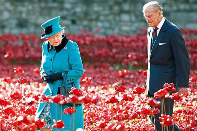 In acknowledgement of his respect for her title, Prince Phillip is always required to walk two steps behind his wife.
Photo: Getty
