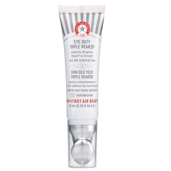  When you’ve had a long night, sometimes the most visible signs are the pesky eyebags and dark circles. This First Aid Beauty eye gel will restore your eyes to its former glory, coming in a triple threat formula that soothes and depuffs skin with its cooling stainless steel tip, smoothen fine lines with retinol and reduce dark circles, thanks to caffeine and licorice root. And oh, it works great as a light concealer, too. Photo: Courtesy