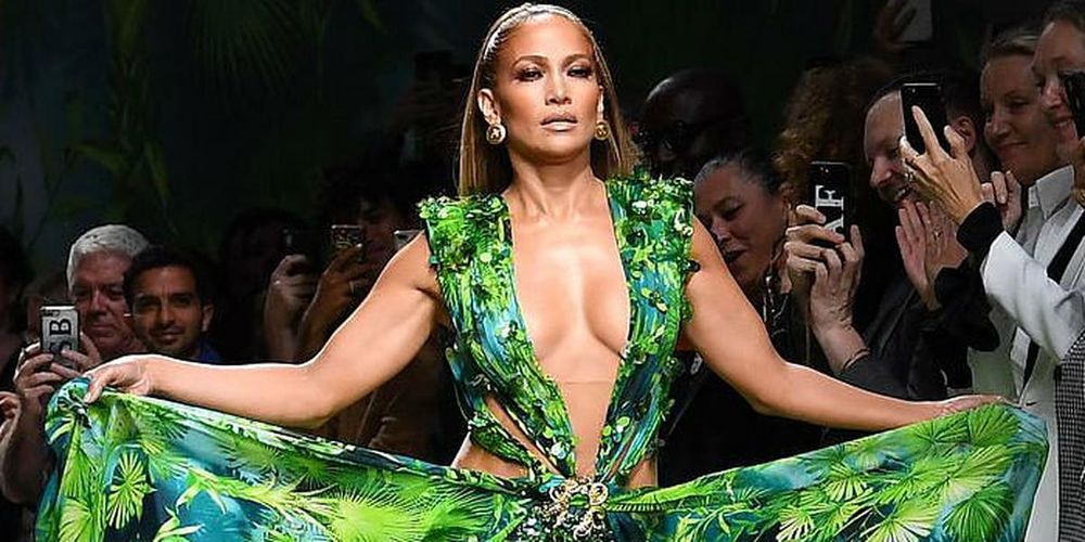 Versace Recreates Iconic Jennifer Lopez Grammy's Moment On The