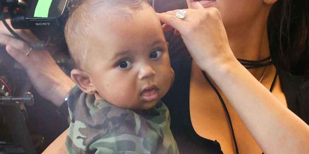 Saint West Wore The Cutest Mini Camo Outfit While Out In Public