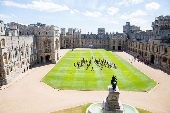 Despite the cancelation of one of the royal family's most prestigious annual events, Windsor Castle was the perfect setting for the queen's small birthday celebration.