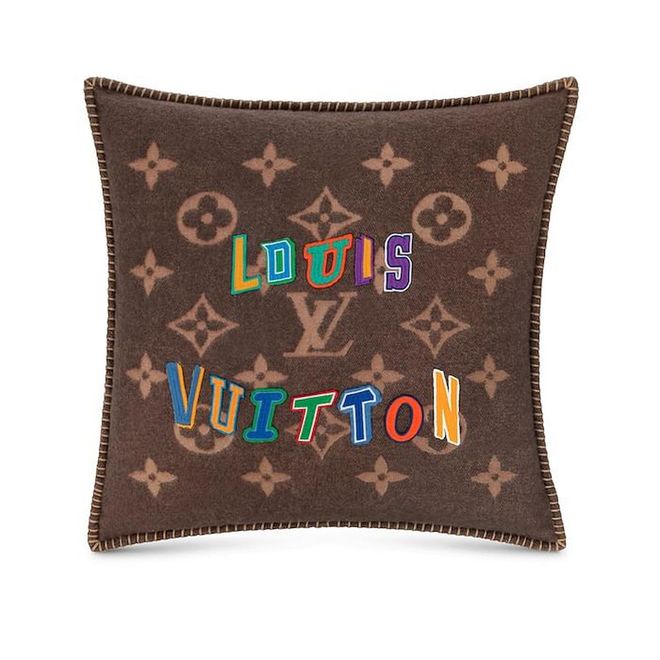 LVXNBA Letters Cushion, S$1,520, Louis Vuitton