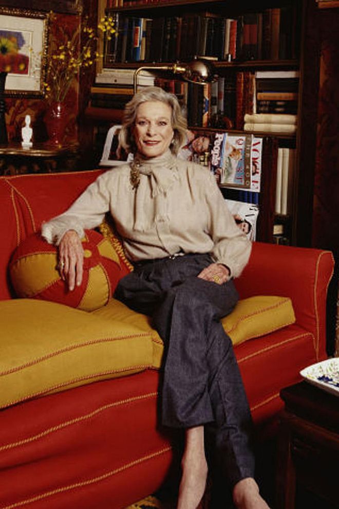 She was a socialite who helped redefine what a "lady" could wear. In the '60s, while dining at New York City's La Cote Basque, Nan Kempner was forbidden entrance when she appeared in a pantsuit—the dress code forbade women to wear pants. So Kempner yanked off her pants and walked in the restaurant wearing just her top. She was an avid collector of couture by Yves Saint Laurent, Valentino, and Oscar de le Renta, and was the original clotheshorse, rumored to never have missed a show in Paris over the span of four decades.