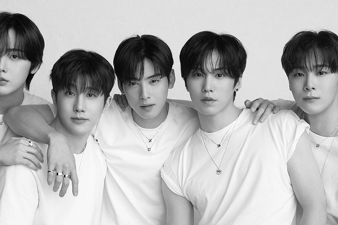 Cha Eun Woo With ASTRO Members In Chaumet s Campaign Harper s