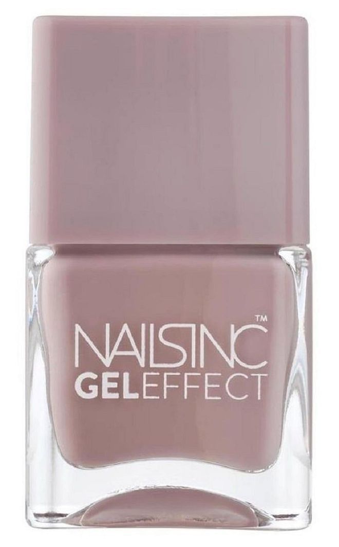 A touch of brown keeps the polish from skewing too mauve.

<b>Nails Inc. Gel Effect Nail Polish in Porchester Square, $15</b>