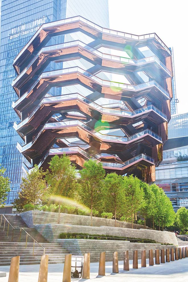The Vessel, also known as the Hudson Yards Staircase designed by architect Thomas Heatherwick. (Photo: 123rf)