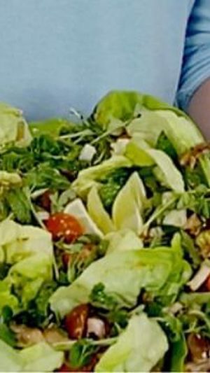 Thai-Inspired Wild Mushroom Salad Blossom with Yu Tsai - Featured