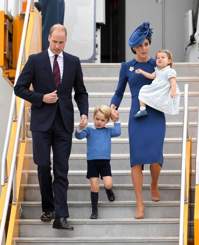 After the Royal Family touched down in Canada on Saturday evening, the Duke and Duchess attended the Official Welcome Ceremony for the Royal Tour at the British Columbia Legislature. Photo: Getty