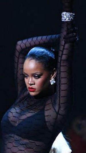 Rihanna at the Savage X Fenty Show