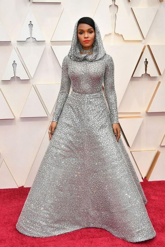 Janelle Monae at the 2020 Oscars