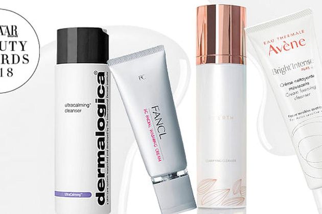 BAZAAR Beauty Awards 2018 skincare cleansers face wash