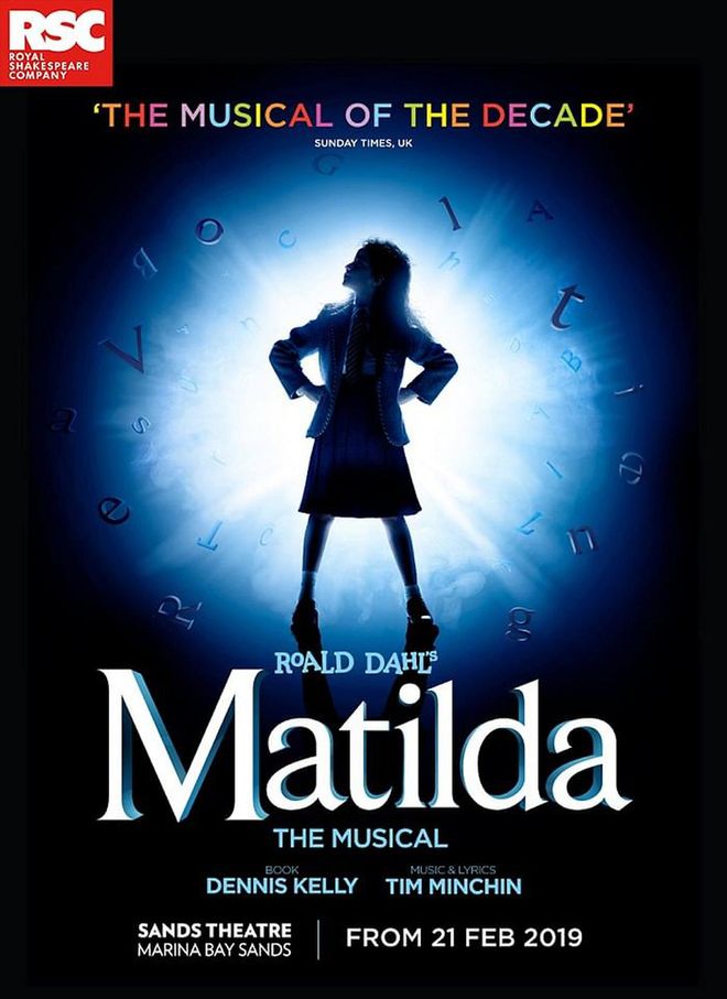 If you’re a fan of Roald Dahl’s novels, be sure to catch Matilda The Musical at the Sands Theatre. With its script written by award-winning author Dennis Kelly and featuring catchy original songs composed by lyricist Tim Minchin, this award-winning musical from Royal Shakespeare Company will bring you on an exciting journey of an extraordinary little girl (aka Matilda) who takes on life with her vivid imagination and sharp mind in order to go above her circumstances and change her own destiny. A charming and heartwarming production. Tickets for this concert start from $68 to $712 (for Tuesdays to Thursdays) and from $68 to $792 (for Fridays to Sundays). Grab them now from Sistic. Photo: Sistic

 