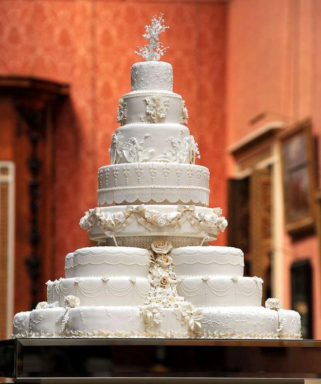 William and Kate’s wedding cake
Photo: Getty