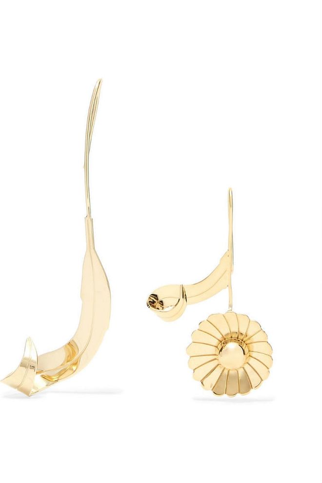 Gold-tone earrings, S$478.36, Net-A-Porter
