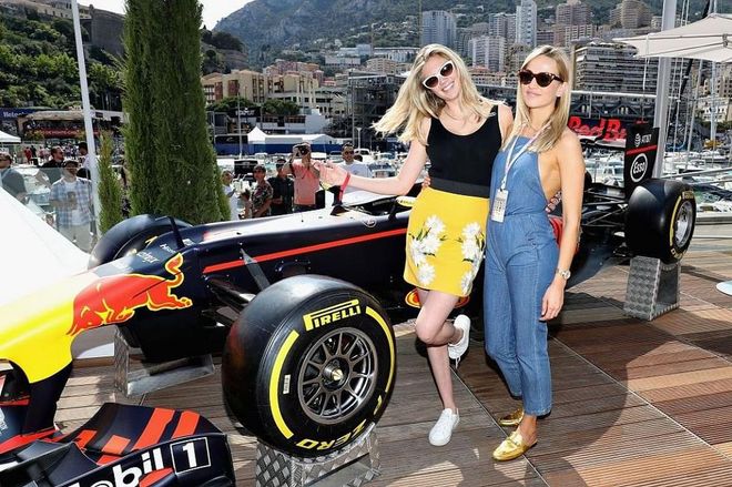 At the Red Bull Energy Station during the qualifying for the Monaco Formula 1 Grand Prix. Photo: Getty