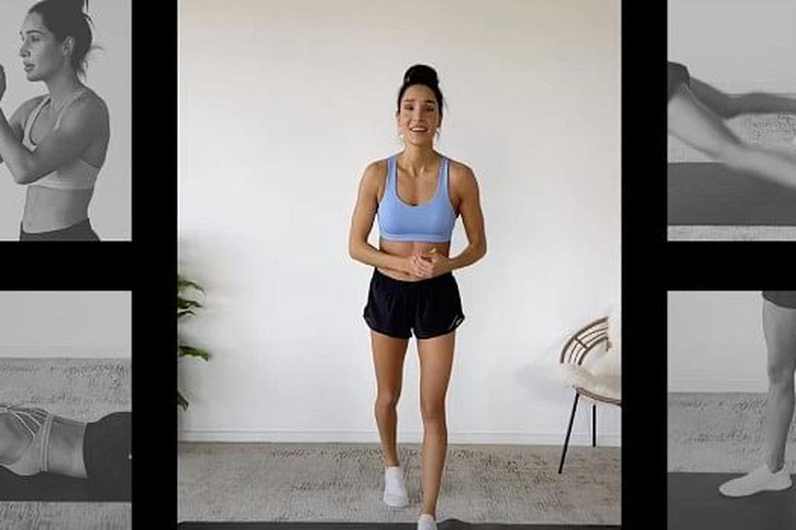 Exclusive: Kayla Itsines Shares An At-Home Full-Body Workout