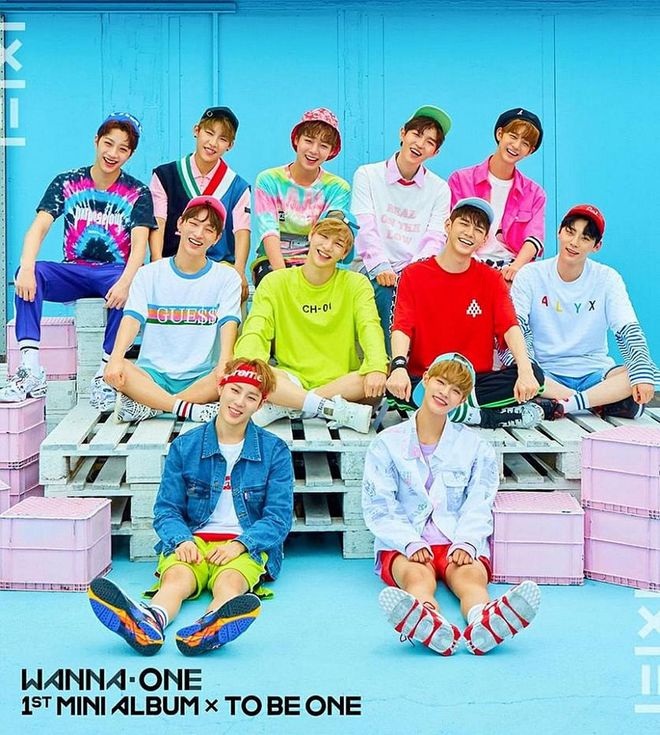 And so embrace the colours they did. Wanna One releases the two concepts for their debut extended play, "1x1=1 (To Be One)", on the 3rd of August. The first is youthful and very vibrant in colour; Wanna One here is buzzing with energy and ready to play. Photo: Facebook