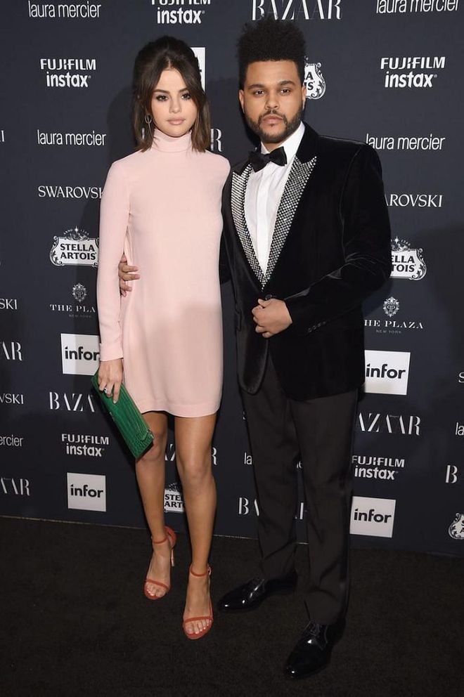 Selena Gomez and The Weeknd were 2017's It couple until they split in October after a 10-month courtship. After being spotted kissing in January 2017, the couple made their red-carpet debut at the Met Gala later that year in May.

Gomez and The Weeknd, real name Abel Tesfaye, even adopted a puppy while they lived in New York together. Their love was not to be, however, and Gomez reunited with Bieber soon after her high-profile split from Tesfaye.

Photo: Getty