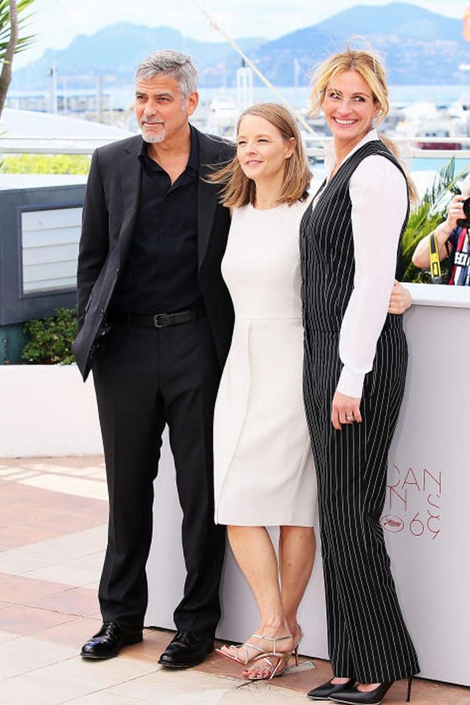 George Clooney, Jodie Foster and Julia Roberts
Photo: Getty