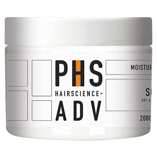 Like your skin, the scalp breaks out too—and its triggers are similar, like stress, hormones or the weather. This SOS treatment provides quick relief and deep nourishment for sensitised scalps that are itchy, inflamed and irritated, while leaving hair silky smooth at the same time.

ADV Soothe Moisture Scalp Mask, $120, PHS Hairscience