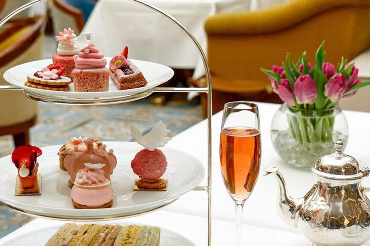 The Fanciest London Hotels for Afternoon Tea Harper's Bazaar Singapore