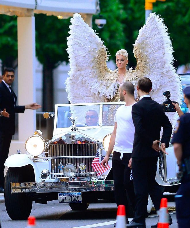 Is it Met Gala? Or Independence Day? Photo: Getty 