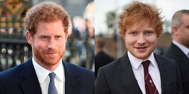 Basically, if you're a redheaded Brit, people are going to think you're Ed Sheeran—even if you're actually royalty.

Margot Robbie even confused Harry for Ed at a party once. "When I saw him in those glasses, I was like, 'Oh my god, I didn't know Ed Sheeran was at the party!'" she said. "He got really offended. He was like 'Shut up.'" Photo: Getty 