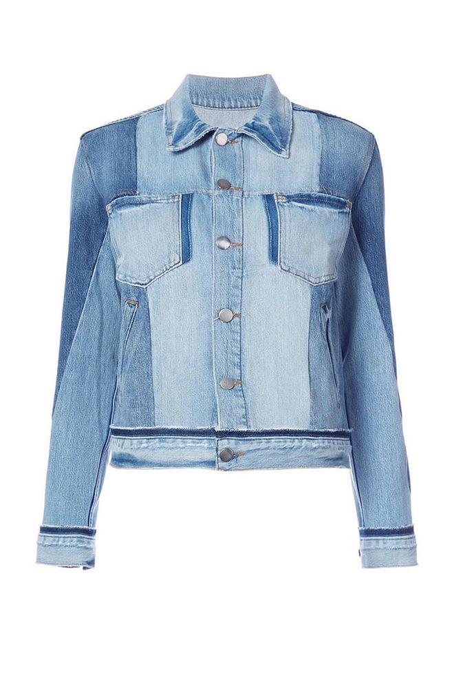 Fram e Denim jacket, $550, shopBAZAAR.COM. 