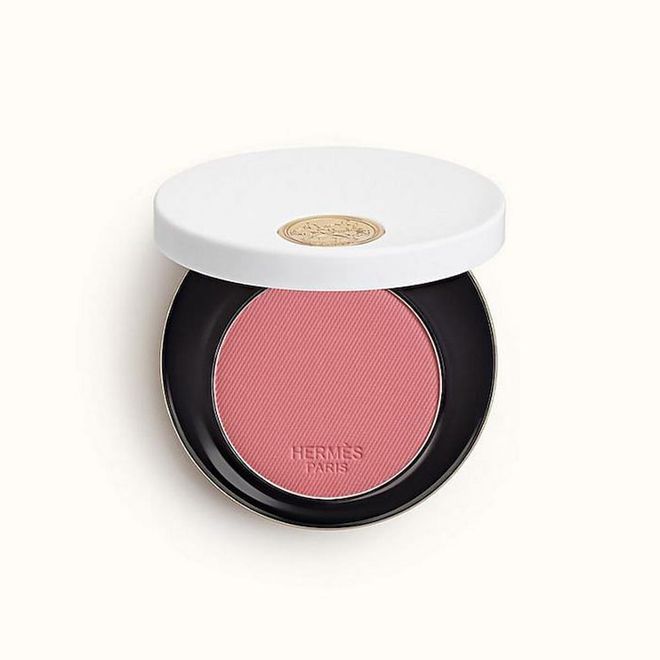 Rose Hermes Silky Blush Powder in #54 Rose Nuit, $115, Hermes