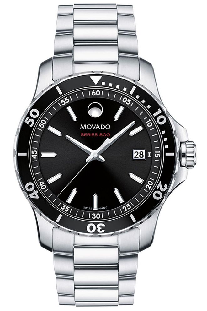 Movado Series 800 watch, $895, movado.com.
