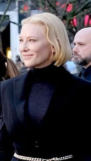 Cate Blanchett at London Fashion Week