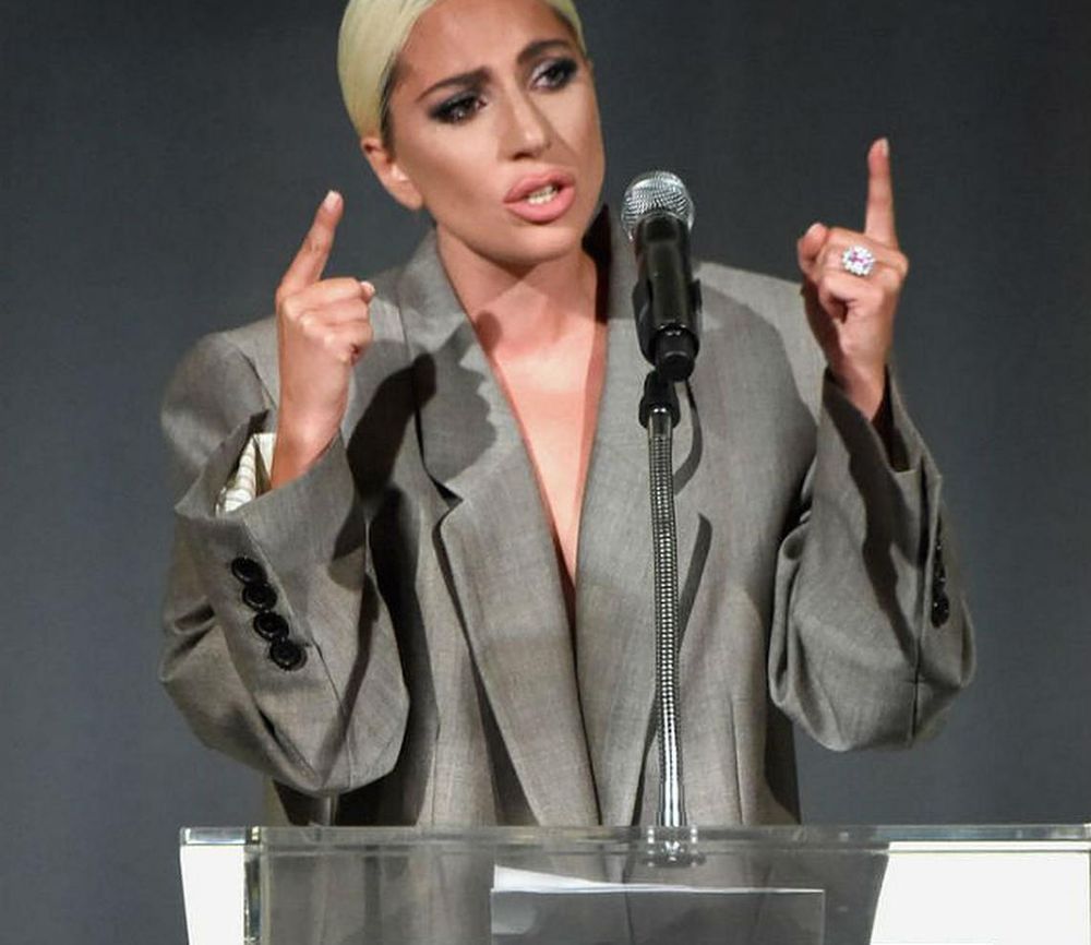 Lady Gaga at Elle's Women in Hollywood event